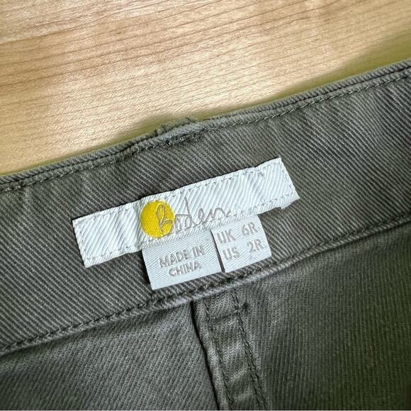 Boden Green Lydford Ankle Pants size 2 - Picture 3 of 6